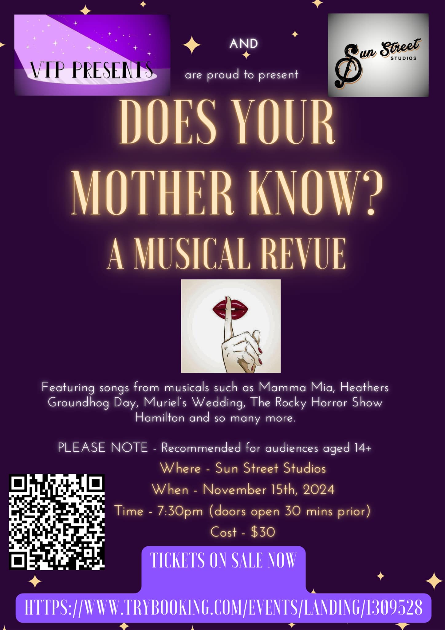 Does Your Mother Know? – a musical review ~ 15th November