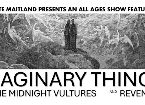 All ages show ~ Imaginary Things, The Midnight Vultures & Revenant ~ 9th November