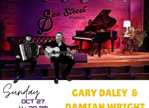 Gary Daley & Damian Wright – Fine Music in Maitland – 27th October